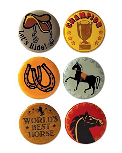 Karen Foster Design Scrapbooking Image Brads, Equestrian