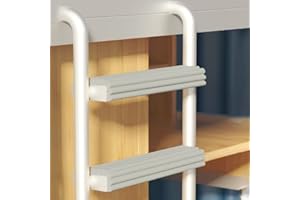 Vakerga Bunk Bed Ladder Pads Ladder Pads, Self-Adhesive Foam Padding Bunk Bed Ladder Cover Traction Treads for Ladder & Stair Edge