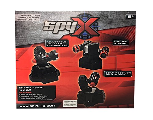 4 SpyX+Lazer+Trap+Alarm+collection
