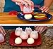 Egglettes Egg Cooker Non-stick Silicone Egg Cups Egg Proacher for Hard&Soft Boiled Eggs without the Shell As Seen on TV BPA Free FDA Approval(Pack of 6)