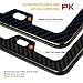 Aootf Carbon Fiber License Plate Frame- Anti Theft Car Tag Holder, 2 Pack Black Aluminum Bracket for Front Bumper and Rear, with Stainless Steel Mount Hardware Kit- Locking Security Screws Bolts, Caps