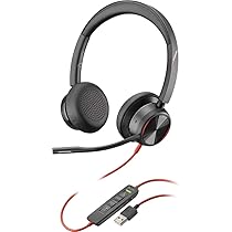 Poly Blackwire 8225 USB-A Noise Canceling Professional Headset