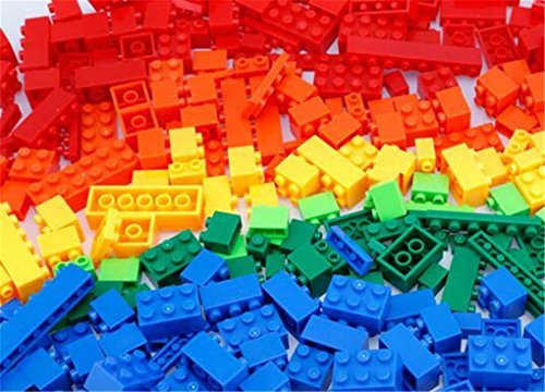 Bulk small pieces of plastic building blocks toys 800 grams