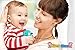 KUTE KEIKI Baby Teething Toys ★ 3 Multi-Colored Silicone Teether Toy Variety Pack ★ BPA FREE ★ Freezer & Dishwasher Safe ★ No Lead, Cadmium, or Heavy Metals ★ FREE BONUS: Teething Necklace Attachment