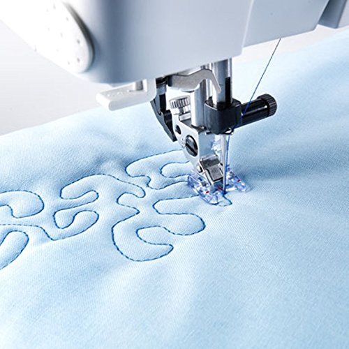 NGOSEW Open Toe Sensormatic Embroidery Free-Motion Foot Work With Pfaff Cat J Machine #820976096 - Snap On