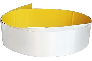 KOSHKA Toe Kick Cover Kickplate Baseboard Door Plate (4"x 102", White)