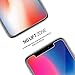VicKro KKA111005 Clear 9H Hardness 0.3 mm Tempered Glass Screen Protectors, Case Friendly for Apple iPhone X/10 Phone (2017)