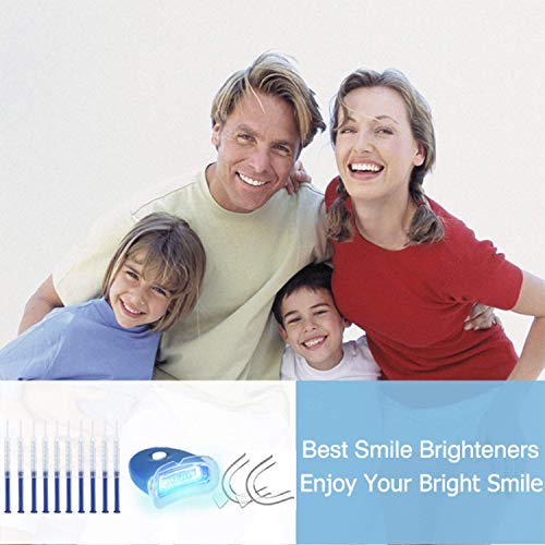 Teeth Whitening Kit, Potok Teeth Whitening Set Professional Reusable Teeth Whitening for White Teeth, Whitening Teeth At Home, 10xToothing Gel, 2x Dental Trays Gel Kit, 1x Laser Light - Thumbnail 5