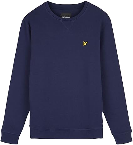 lyle and scott crew neck sweatshirt navy