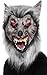 Smiffys Prowler Wolf Mask, Grey, One Size