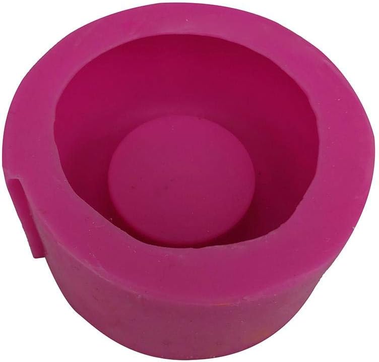 Blessvt Silicone Concrete Candle Silicone Mould Succulents Plants Cement Planter Mold DIY Handmade Flower Pot Mould Candlestick Silicon Mould