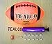 Premium Quality TealCo Light-Up Youth Football + Accessories (Glow in The Dark)