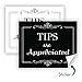 Wall26 Tips are Appreciated Sticker/Decal Store Sign