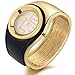 Women Fashion Watches Ladies Gold Automatic Watch Girl's Leather Bracelet Watch