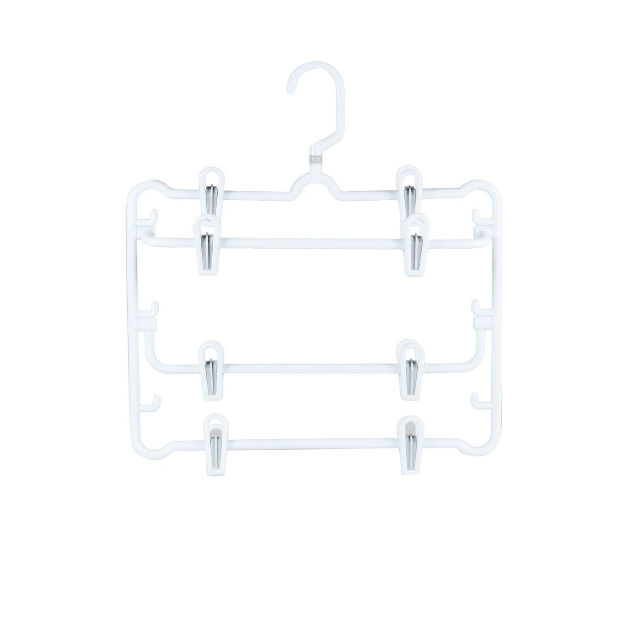 Rayen 2157 Anti-Slip Clothes Hangers Hosenklammern, 8, White