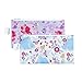 Bumkins Disney Reusable Snack Bags, for Kids School Lunch and for Adults Portion, Washable Fabric, Waterproof Cloth Zip Bag, Supplies Travel Pouch, Food-Safe, 2-pk Princess