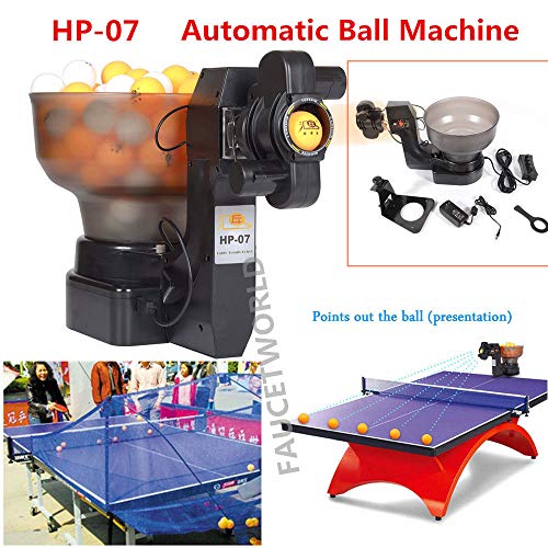 image for Eapmic Ping Pong Robot with 36 Different Spin Balls Automatic Ball Lau