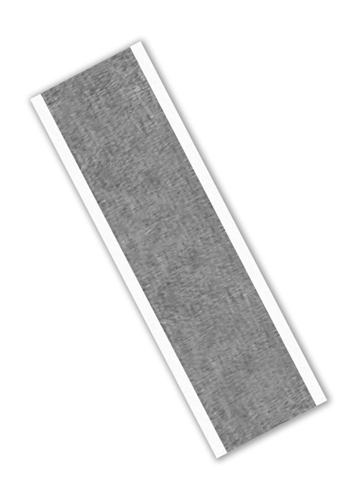 TapeCase Silver Aluminum Foil Tape with Conductive Acrylic Adhesive, Converted from 3M 1170, 0.5" Length, 0.5" Width, Squares (Pack of 5)