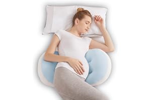 WYXunPlanet Coussin de grossesse, coussin de maternité pour femme enceinte, soutien pour le dos, les hanches, les jambes, le 