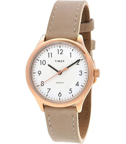 Analog Quartz Wrist Watch with Gold Accents, Easy Reader Dial Time and Tru Women main image 3