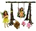 PRETMANNS Fairy Garden Accessories - Miniature Fairies & Fairy Swing Set with Squirrel & Mushrooms - Fairy Garden Supplies 9 Pieces primary