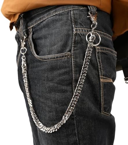 IDLanyard Keychain Heavy Duty Wallet Chain 23 Inch Pocket Key