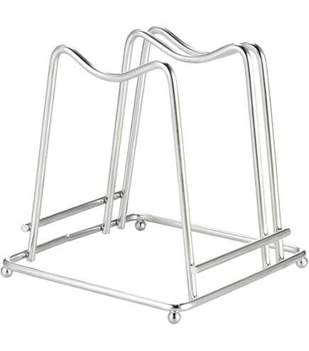 Organisateur De Cuisine IMIKEYA – Support Pour Couvercles De Casseroles Et Planches à Découper Avec Bac D’Égouttement - 8