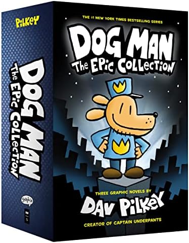 Dog Man Books Series Set 1-10: Dav Pilkey, Dav Pilkey