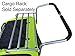 Booyah Large Pet Trailer Pet Bike Trailer & Jogger with Shocks - Blue