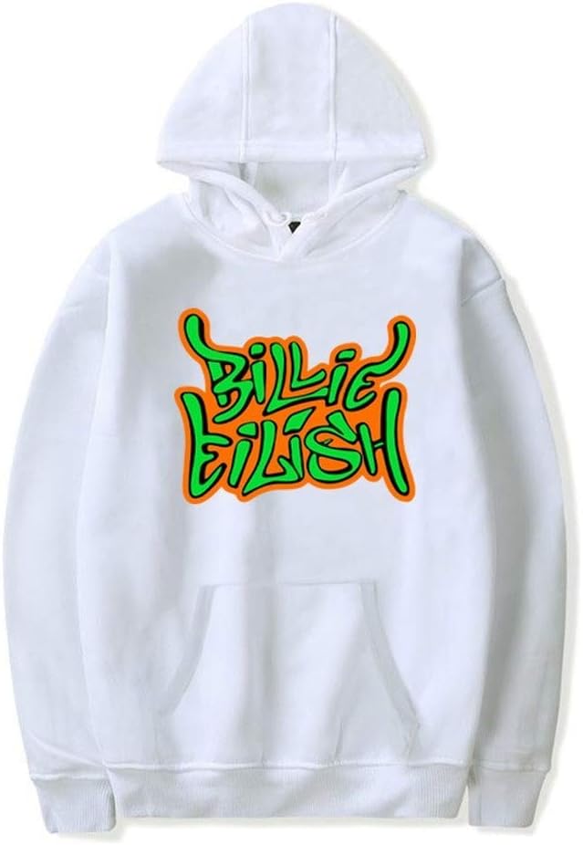 Billie Eilish Oversized Hoodies Sweatshirts Casual Men Women Hooded Pullover Hip Hop The Same Style Clothes