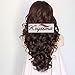 K'ryssma Natural Looking Chocolate Brown Lace Front Wigs For Women Long Wavy Fashionable Glueless Synthetic Wigs With Widow's Peak Heat Resistant 24 Inches