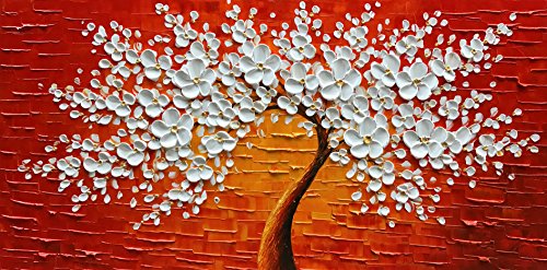 baccow - 2448 100% Hand painted 3D Paintings Abstract Artwork Landscape Oil Painting Wall Art For Living Room Bedroom