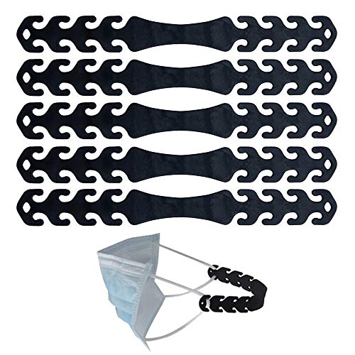 Mask Strap Extender Adjustable Ear Saver for Masks, PULIVIA Masks