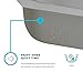 Elkay Lustertone ELUH2115 Single Bowl Undermount Stainless Steel Kitchen Sink