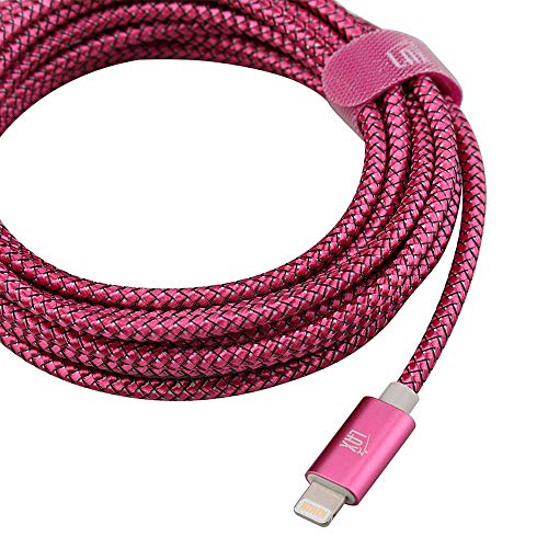 iPhone Charger Lightning Cable - [MFi Certified] Durable Braided Apple Lightning USB Cord for Latest iOS Including iPhone X/8/8Plus/ 7/7Plus/IPad Pro - Thumbnail 3