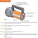 High Powered Super Bright Rechargeable LED Spotlight Flashlight High Lumens Handheld CREE Searchlight Large Battery 10000Mah Long Lasting,Side Floodlight Work Light Camping Lantern USB Charge Phone