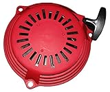 GENUINE OEM Honda Harmony II HRR216 (HRR2162PDA) (HRR2162SDA) (HRR2162TDA) (HRR2162TKA) Walk-Behind Lawn Mower Engines RECOIL STARTER ASSEMBLY *R280* *POWER RED* (Frame Serial Numbers MZCG-6700001 to MZCG-7199999)