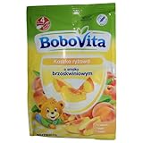Bobovita Rice Gruel with Peaches for Babies (180g/6.3oz)
