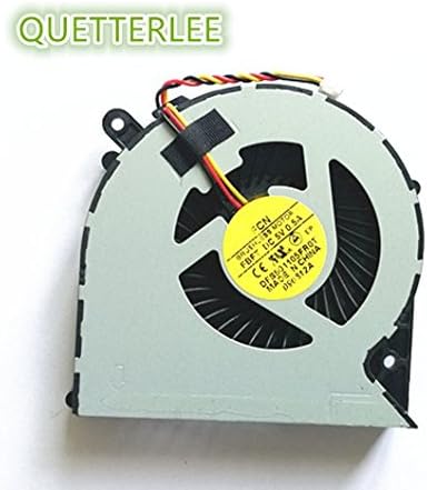 QUETTERLEE Replacement New CPU Cooling Fan for Toshiba Satellite C850 C855 C875 C870 L850 L870 L870D L875 L875D Series, DFS501105FR0T KSB06105HA MG62090V1-Q030-S99 Fan 3 PIN