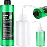 16.9oz Green Soap Tattoo Kit, Urknall Ultra Concentrated 16.9oz Green Soap with 8oz Squeeze Bottle for Tattooing & Piercing Care, Gentle Vegan Formula for Professional Tattoo Supplies