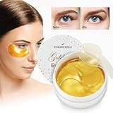 Natural Gold Gel Eye Mask, Collagen Anti-Aging Under Eye Patches, Reduce Wrinkles, Fine Lines, Puffiness, Crow's Feet, Dark Circles, Dryness by Puriderma (4)