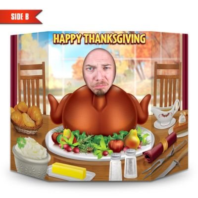 Beistle 99993 Turkey Photo Prop, 3-Feet 1-Inch by 25-Inch