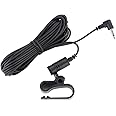 Universal for Pioneer Replacement Bluetooth Microphone Mic 2.5mm Jack Long Cable Assembly for All Pioneer Bluetooth Enabled Car Stereo CD DVD Player Radio Navigation BT with Clip Mount - By Alphasonik