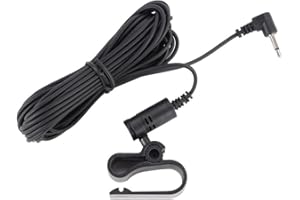 Universal for Pioneer Replacement Bluetooth Microphone Mic 2.5mm Jack Long Cable Assembly for All Pioneer Bluetooth Enabled C