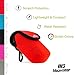 MegaGear MG041 Ultra Light Neoprene Camera Case compatible with Canon PowerShot SX740 HS, SX730 HS, SX720 HS, SX710 HS, SX700 HS, Sony Cyber-shot DSC-HX60V - Red