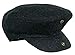 Men's Premium Wool Blend Classic Flat Ivy Newsboy Collection Hat , 1581-Charcoal, X-Large