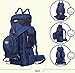IFLYING Backpack Camping Extra Large 80L Backpack with 10l Small Backpack for Climbing Camping Hiking Travel and Mountaineering (Black)