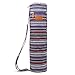 ELENTURE Canvas Yoga Mat Bag with Adjustable Strap & Pockets, Full-Zip Travel Gym Tote for Women & Men, Fits 1/4