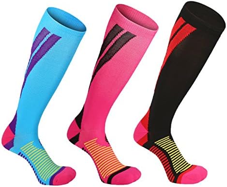 Compression Socks for Women & Men,Best Graduated Athletic Fit for Running, Nurses, Shin Splints, Flight Travel & Maternity Pregnancy,Better Blood Circulation, Prevent Blood Clots, Speed Up Recovery.