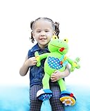 My PAL Jumper the Frog Activity Toy - Best Educational Toy for Babies and Toddlers 9 Mos. To 3 Yrs - The Safe, Cuddly and Fun Way to Help Your Child Learn